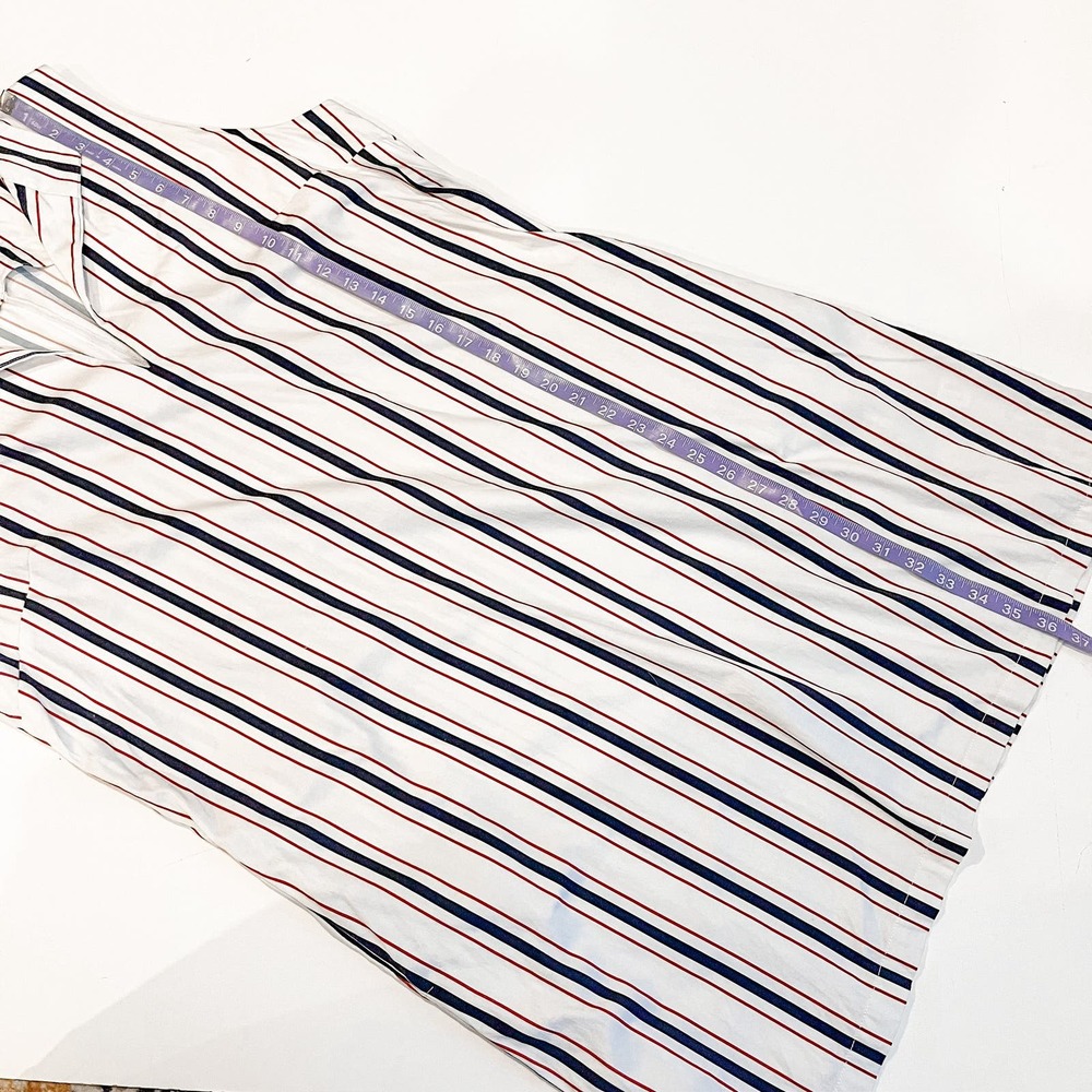 Tuckernuck Striped Mini Dress - White, Red, Blue - Picture 13 of 13